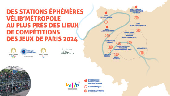 Des stations éphémères velib